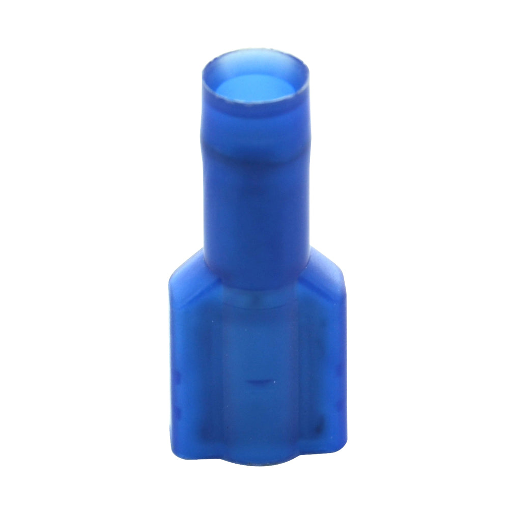 3M Quick Slide Fully Insulated Female 1/4 Inch Push On Connector Blue