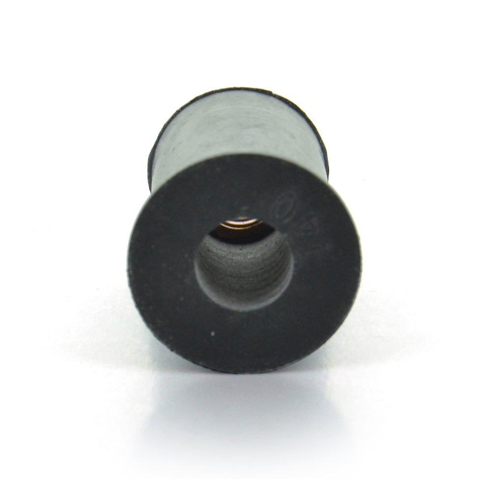 1/4-20 x .801 Well Nut Neoprene With Captive Brass Nut