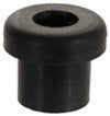 6 mm Id x 14 mm Od x 12 mm Black Epdm Double-Sided Cable Grommet