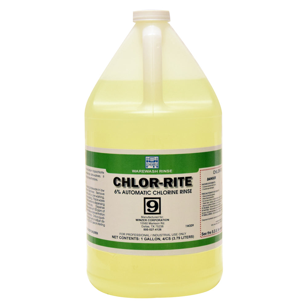 ISI-Poly Chlor-Rite 6% Automatic Chlorine Rinse - 1 gal