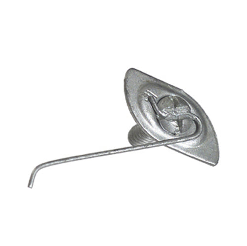 Molding Fastener Universal #10-24 x 1/2 Inch Green Metal