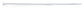6 Inch x .10 Inch Cable Tie White Pack of 100