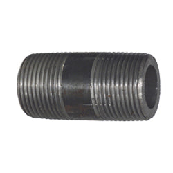 1-1/4" X 2" Schedule 160 Male NPT Black Seamless Carbon Steel Pipe Nipple USA