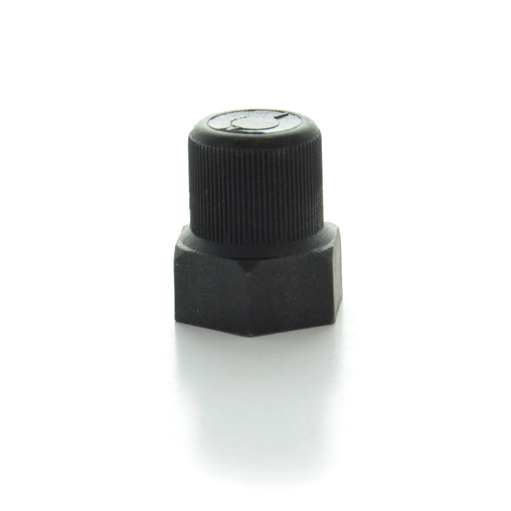 M10 x 1.25 Bell Hex Cap With Seal