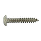 #8 x 1/2 Inch Stainless Steel Hex Pin Button Head Tamper Resistant Sheet Metal Screw