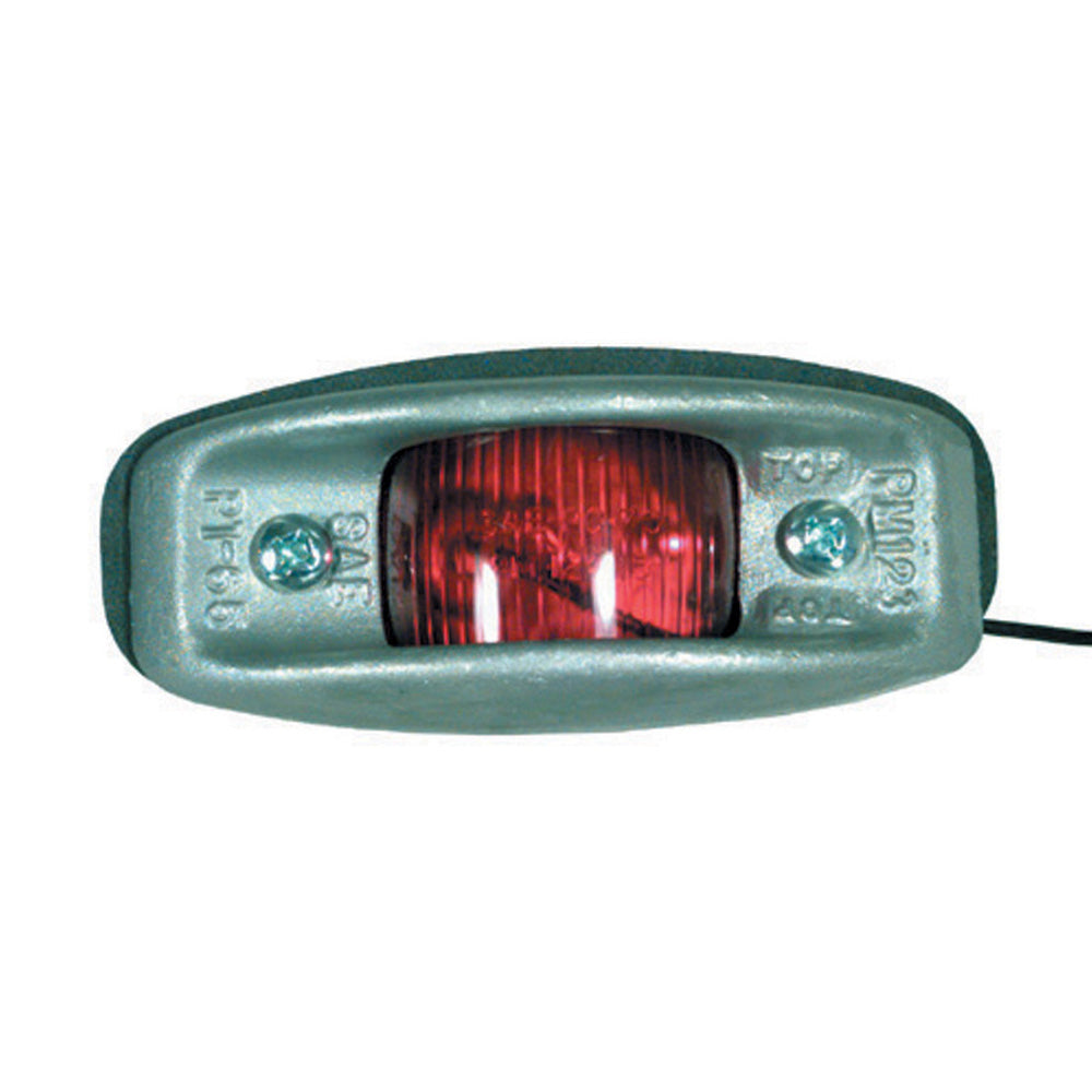 Clnc Mrkr Light Cast Aluminum Red - Clearance