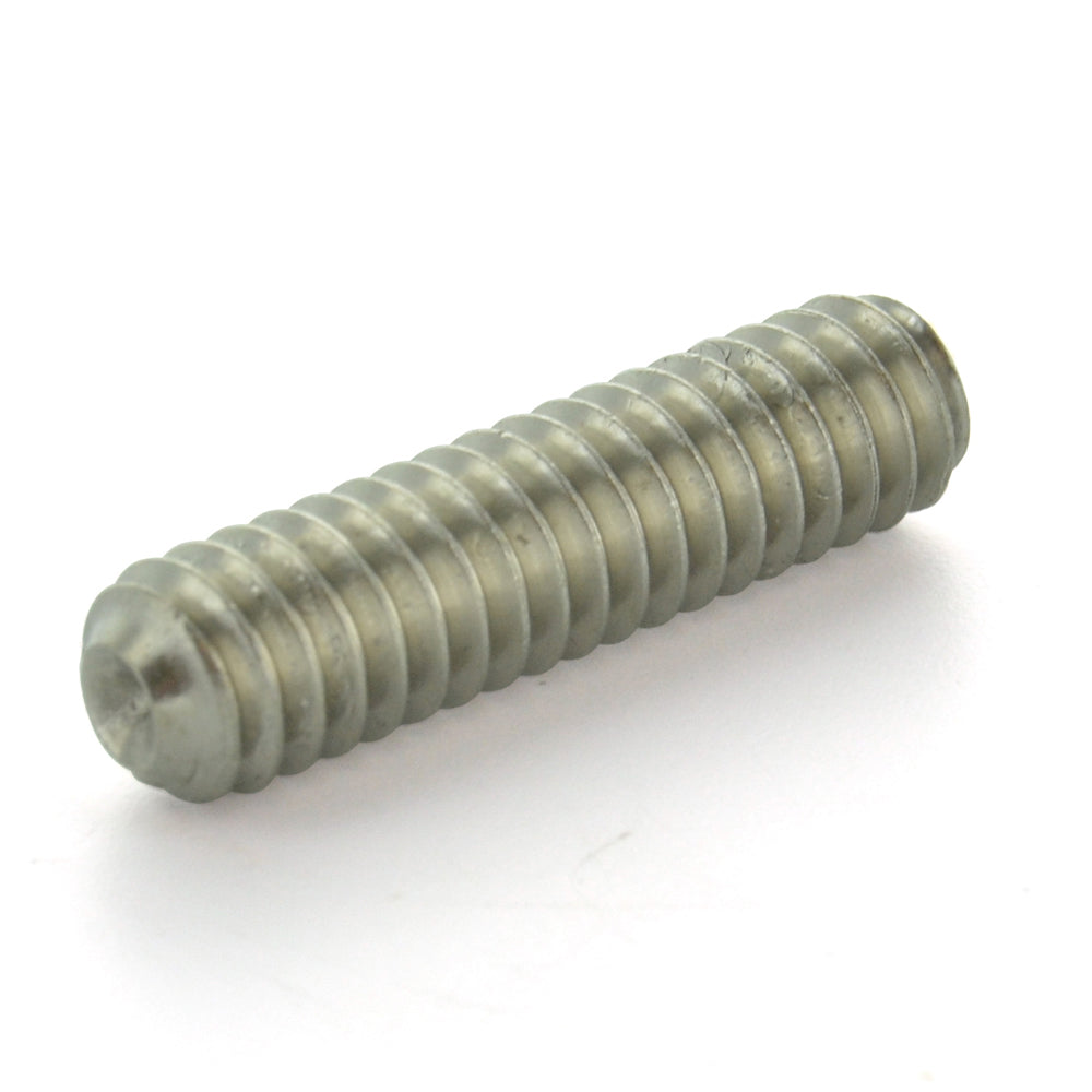 #10-32 x 5/8 Inch Fine Plain 18-8 (A2) Stainless Steel Cup Point Socket Head Set Screw