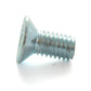 M3 x 0.5 x 6 mm Coarse Class 4.8 Zinc Plated Steel Phillips Drive Flat Countersunk Head Machine Screw