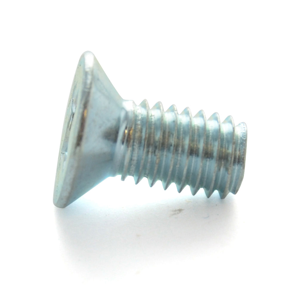 M4 x 0.7 x 20 mm Coarse Class 4.8 Zinc Plated Steel Phillips Drive Flat Countersunk Head Machine Screw