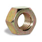5/8-11 Coarse Yellow Zinc Grade 8 Finished Hex Nut