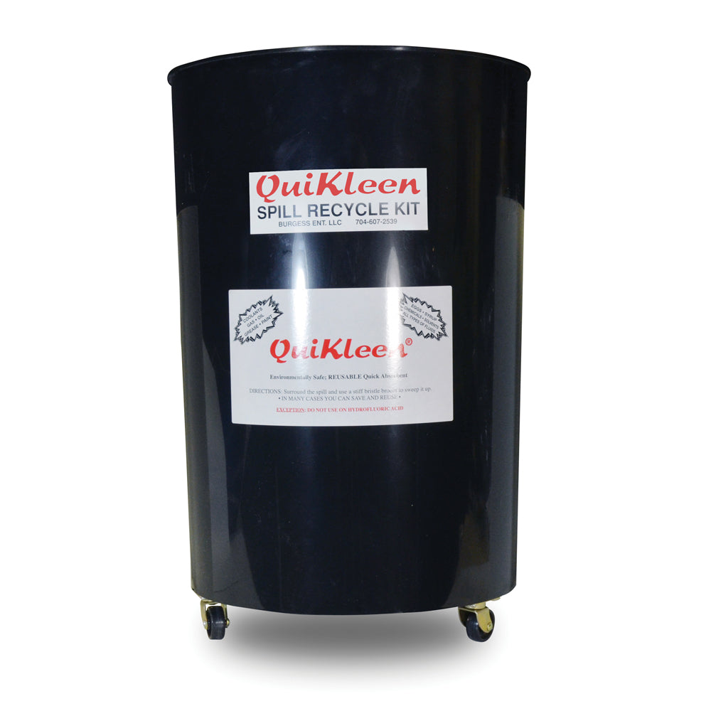 Quikleen Wheeled Trash Can