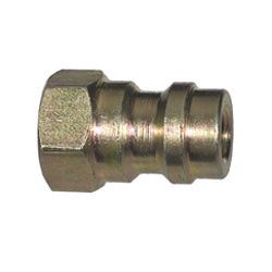 16 mm x 7/16-20 Red Steel High Side Straight Adapter