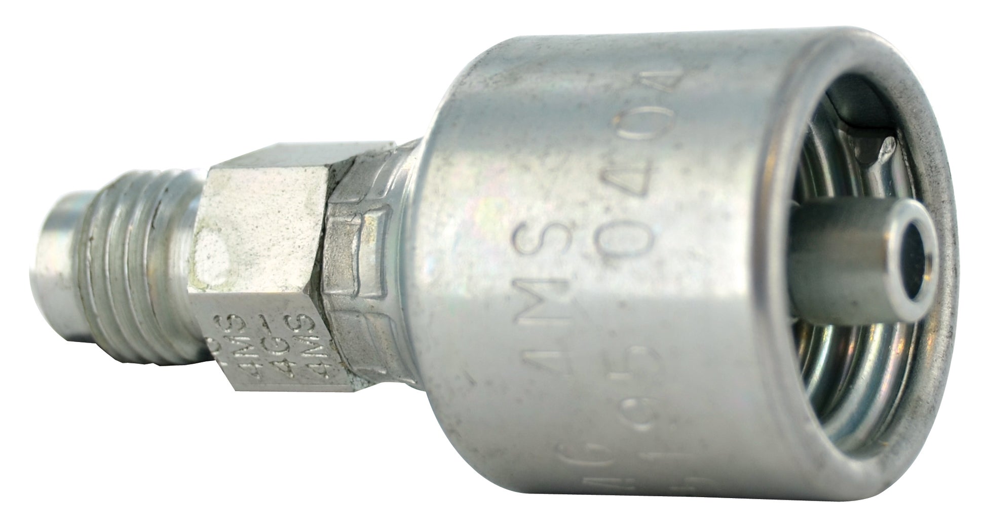 5/8 Inch Female Flat-Face O-Ring Swivel MegaCrimp