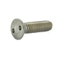 #10-24 x 3/4 Inch Stainless Steel Spanner Flat Head Tamper Resistant Machine Screw