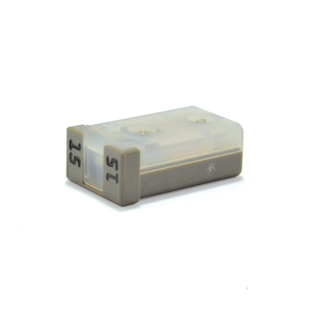 15 Amp MCASE+ 32 Volt Cartridge Fuse - Gray