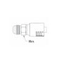 3/4X5/8 MALE JIC 37 DEG RIGID