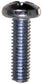 M6 x 1 x 20 mm Coarse Class 4.8 Zinc Plated Steel Phillips Drive Pan Head Machine Screw