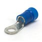 6 Gauge Nylon Insulated Ring Terminal Blue 5/16 Inch Stud