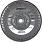 6 Inch x 5/8-11 Inch Shop Pro Trimmable Flap Disc - 60 Grit