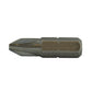 PhillipsÂ® Drive 1/4 Inch Hex Shank #2 Tip 1 Inch Length Gunmetal Gray Steel Insert Bit
