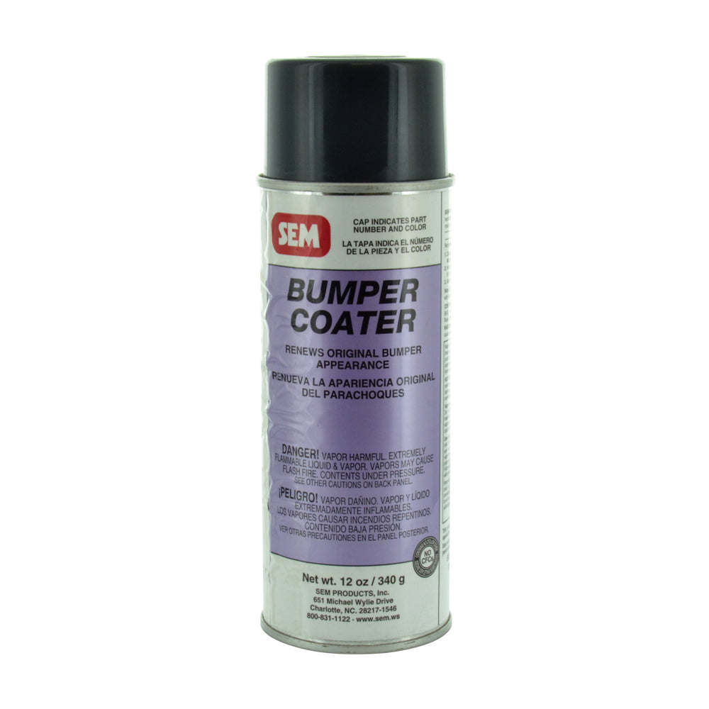 Sem Charcoal Bumper / Trim Coater -  16 Oz - Aerosol