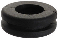 16 mm Id x 30 mm Od x 11 mm Black Epdm Double-Sided Cable Grommet