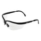 Picuda Clear Anti-Fog Lens, Matte Black Frame Safety Glasses