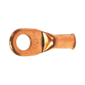 1 Awg 5/16 Inch Stud Bare Copper Heavy Duty Correct Connectâ„¢ Seamless Starter Lug