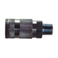 1/4 Inch Basic Size Diamond-U Style Interchange Coupler Male 1/4 Inch Npt