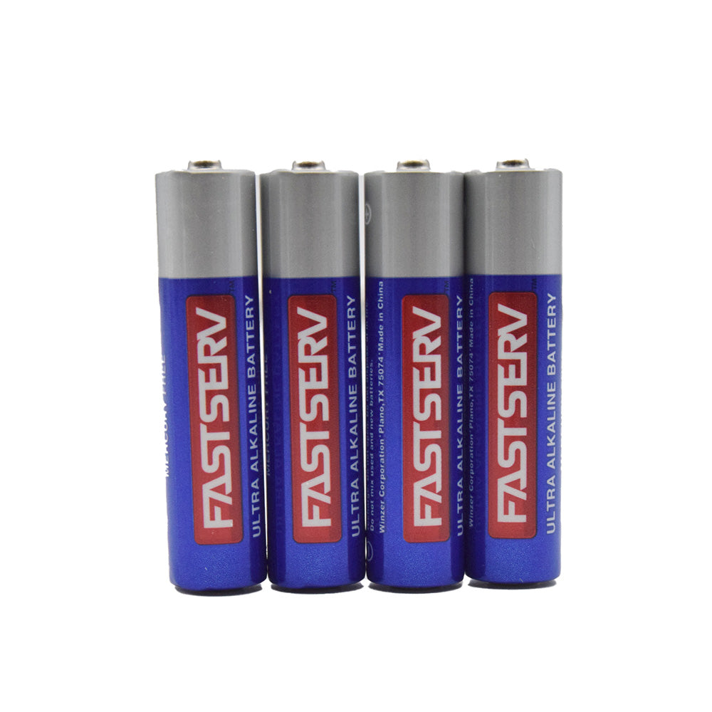 Fastserv Ultra Alkaline Battery - AAA Cell 4 - Pack