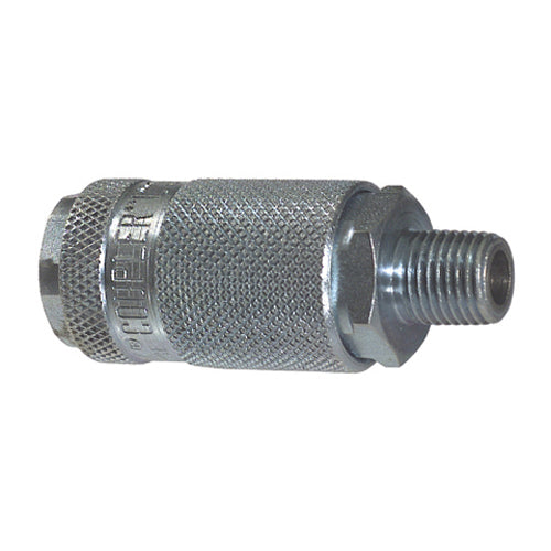 1/4 Inch Basic Size Lincoln Style Interchange Coupler Male 1/4 Inch Npt