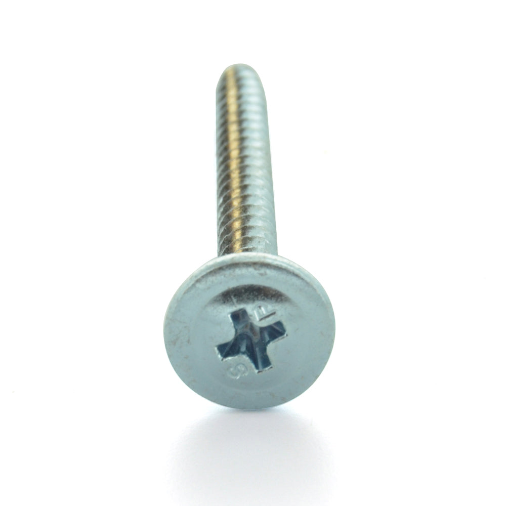 #8 x 3/4" Self-Piercing Modified Truss Head Phillips Steel Zinc Plated Needle Point
