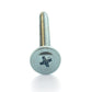 #8 x 2-1/2" Self-Piercing Modified Truss Head Phillips Steel Zinc Plated Needle Point