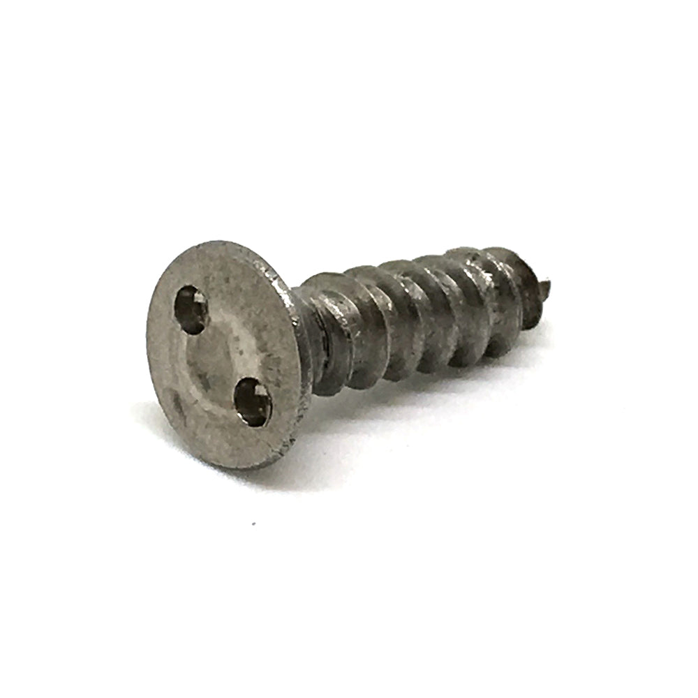 #8 x 1-1/4 Inch Stainless Steel Spanner Flat Head Tamper Resistant Sheet Metal Screw