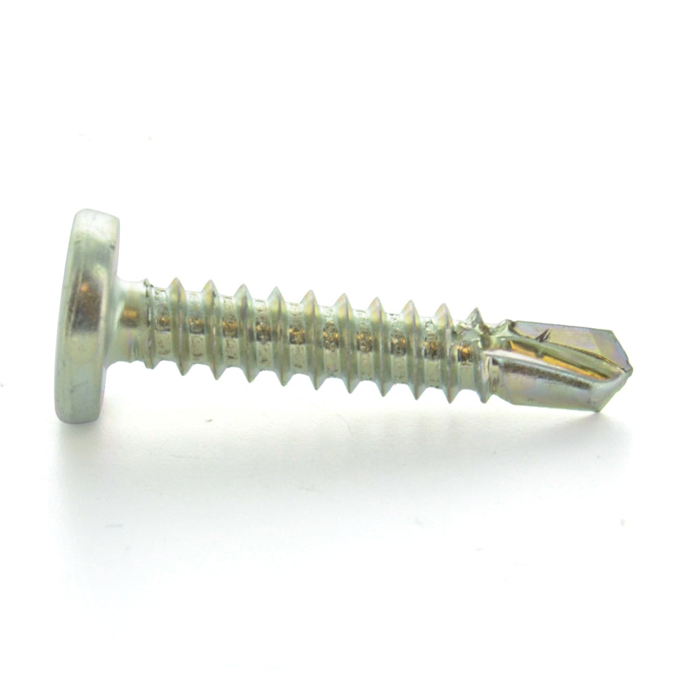 #10 x 1 Inch Self-Drilling Tek Screw Flat Head Phillips 410 Stainless Steel