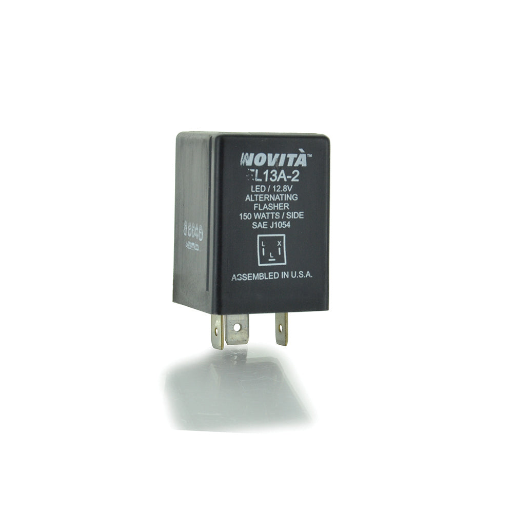 12 Volt 3 Pin Electronic Signal Flasher Extended Life Super-Duty.