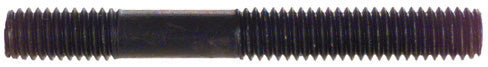 3/8 Inch x 3-1/4 Inch Plain Grade 8 Medium Carbon Heat Treated Alloy Steel Engine Stud