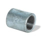 1/8 Inch Sch 40 Threaded Galvanized Malleable Iron Merchants Coupling