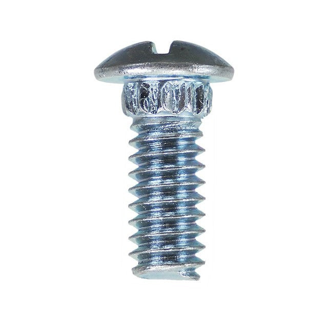 1/4-20 x 1 Inch Coarse Zinc Plated  Grade 5 Truss Slot Head track BoltRibbed Neck Carriage Bolt