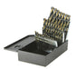 29 Piece Mechanics Length Drill Set With Black Index