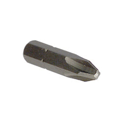 Phillips® Drive 5/16 Inch Hex Shank #2 Tip 1-1/4 Inch Length Gunmetal Gray Steel Insert Bit
