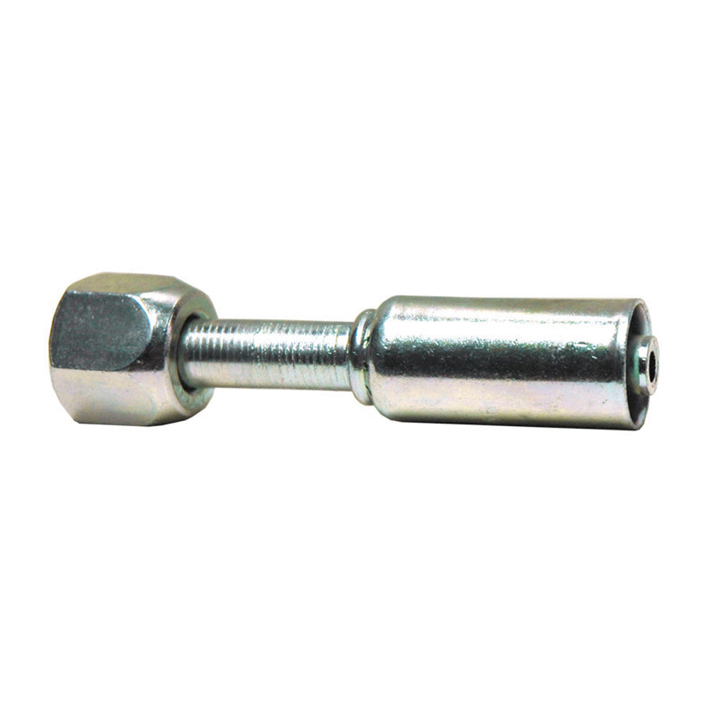 3/8 Inch x 5/16 Inch Carbon Steel 757E Series Coll-O-Crimp Sae 45 Degree Flare Female Swivel