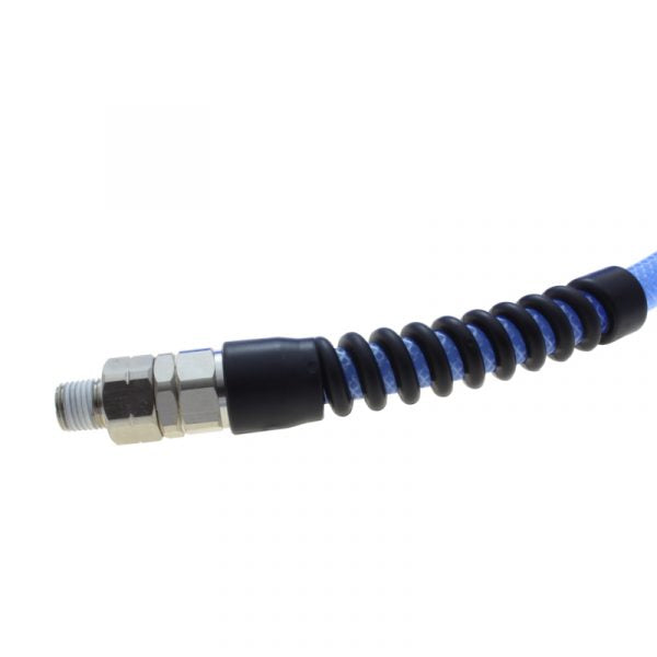 3/8 Inch Hose x 1/4 Npt x 50 ft. Polyurethane Braided Hose Assembly