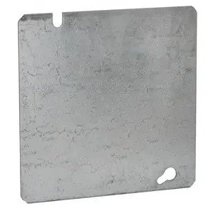 4-11/16 in. Square Cover- Flat- Blank