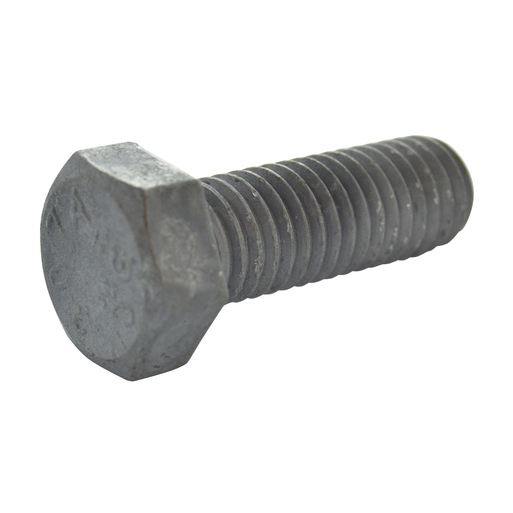 1/2-13 x 12 Inch Coarse Hot Dipped Galvanized A307 Grade A Hex Head Bolt