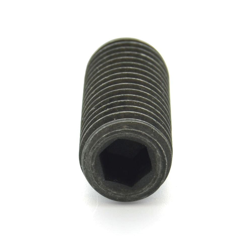 M5 x 0.8 x 8 mm Coarse Black Oxide Alloy Steel Din 916 Cup Point Socket Head Set Screw