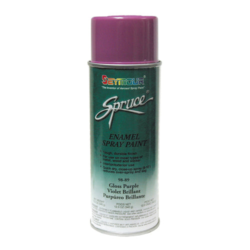 Seymour Economy Spruce Gloss Paint Aerosol Medium Purple / Magenta - 16 oz