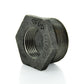 1-1/2" X 1" Schedule 40 Male NPT X FNPT Black Welded Malleable Iron Hex Bushing USA