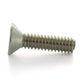 #2-56 x 3/16 Inch Coarse Plain 18-8 (A2) Stainless Steel Flat Head Socket Cap Screw
