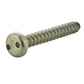 #10 x 1-1/2 Inch Stainless Steel Spanner Pan Head Tamper Resistant Sheet Metal Screw